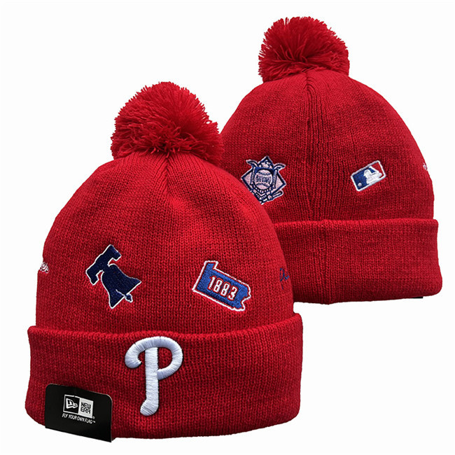 Philadelphia Phillies Knit Hats 018